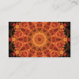 Fireflower Kaleidoscope Business Card