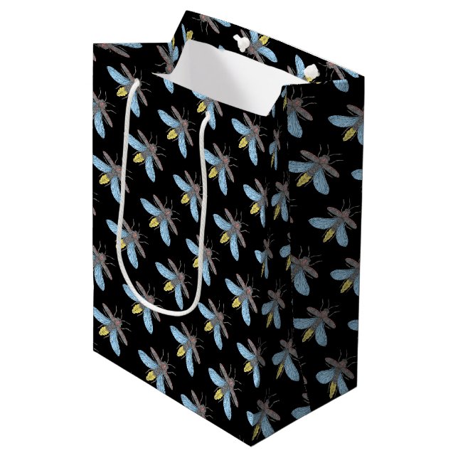 Firefly (black) - Gift Bag (Front Angled)