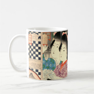Firefly Cage - Ukiyo-e Vintage Japanese Coffee Mug