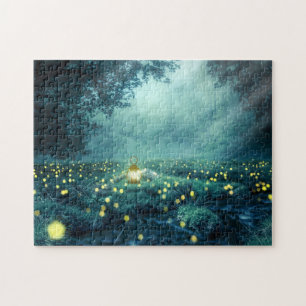 Firefly forest jigsaw puzzle