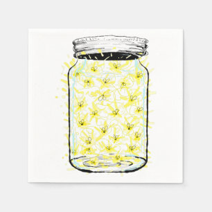 Firefly Frenzy Napkin