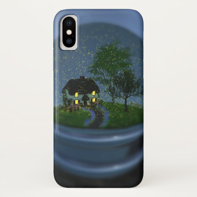 Firefly Globe iPhone Case (Back)