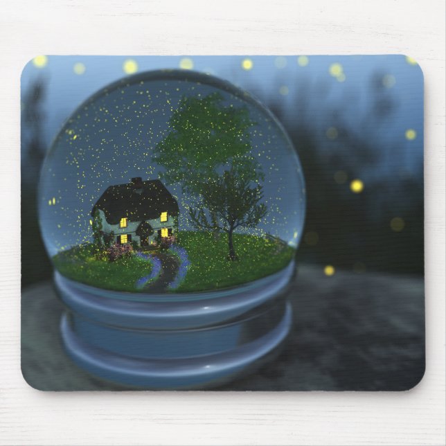 Firefly Globe Mousepad (Front)