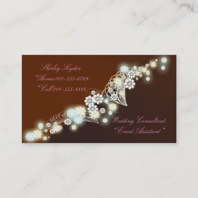 firefly red business card (Front)