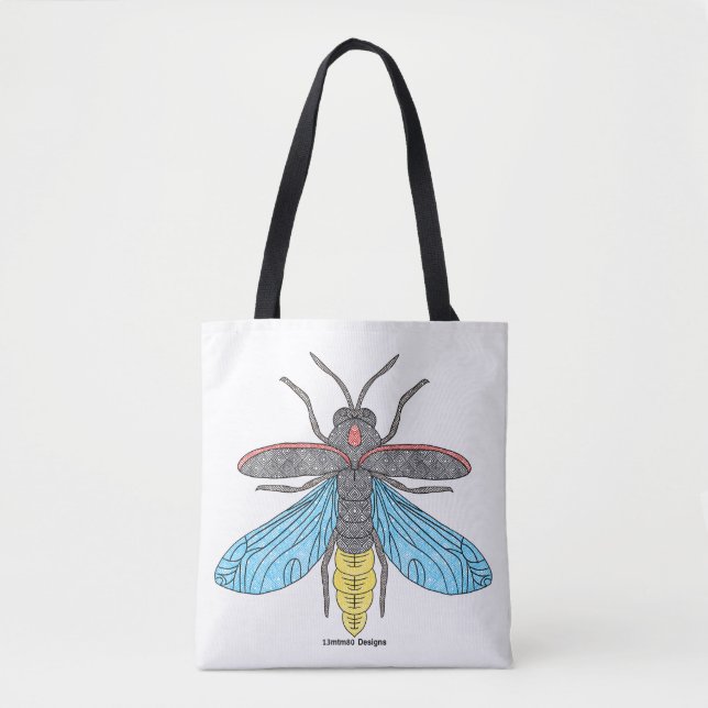 Firefly (single white) - Tote Bag (Front)