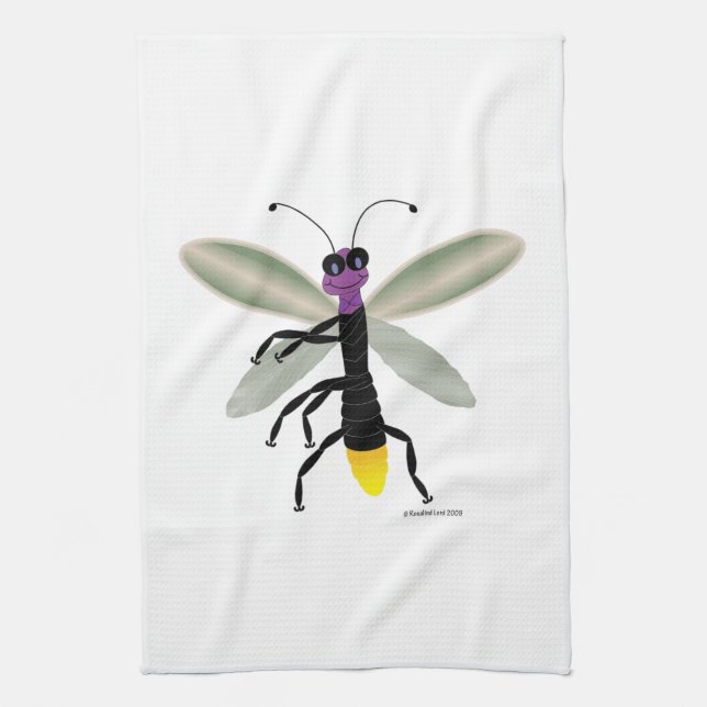 Firefly Tea Towel (Vertical)