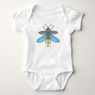 Firefly (white) - Baby Bodysuit