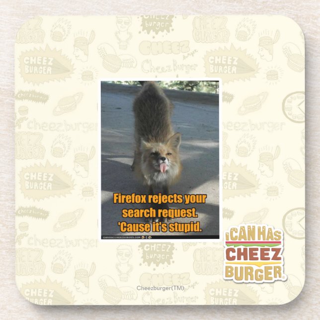Firefox rejects coaster (Front)