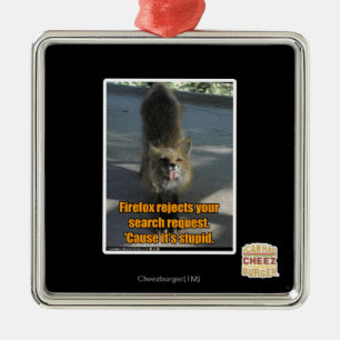 Firefox rejects metal tree decoration
