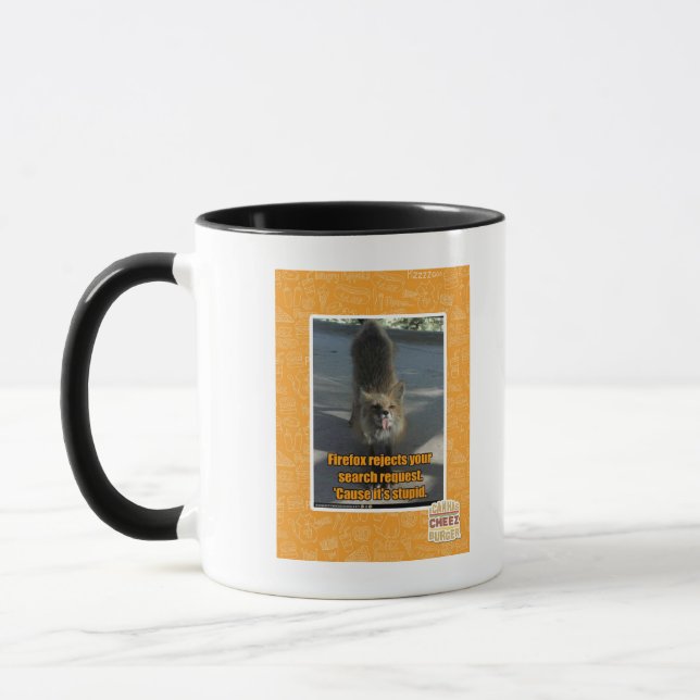 Firefox rejects mug (Left)