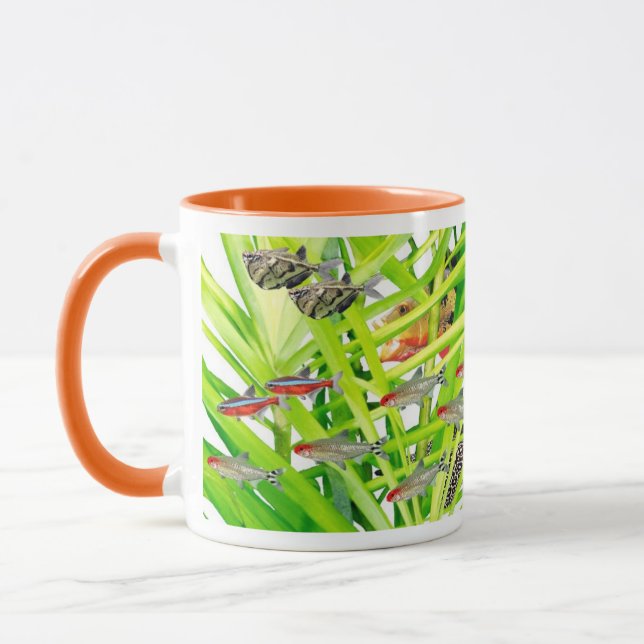 Firehead tetras mug (Left)