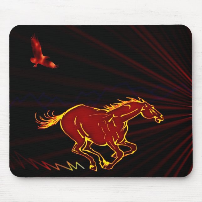 Firehorse Mousepad (Front)