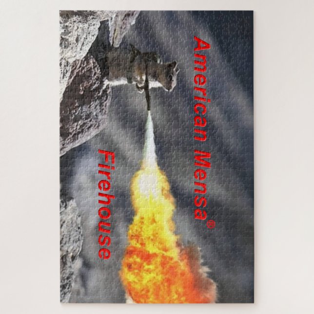 Firehouse Banner Puzzle (Vertical)