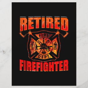 Fireman American Flag Red Line US Firefighter Flyer