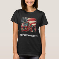 Fireman American Flag Thin Red Line Firefighter