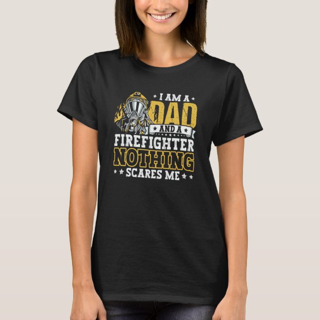 Fireman Apparel  Firefighter Firefighting for Men  T-Shirt (Front)