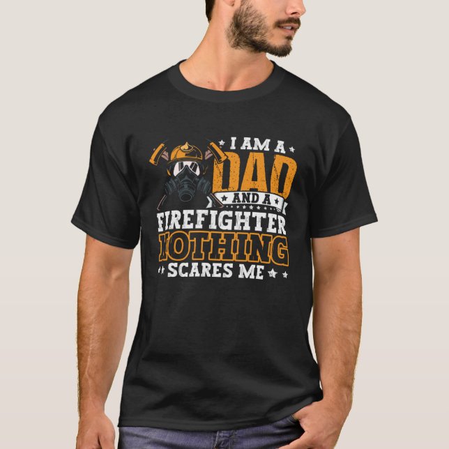 Fireman Apparel  Firefighter Firefighting for Men  T-Shirt (Front)