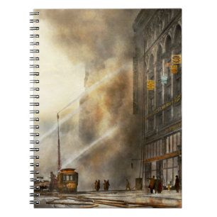 Fireman - Brooklyn NY - Surprise 1909 Notebook