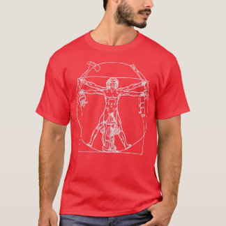 Fireman Da Vinci Fire department and fire fighting T-Shirt