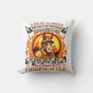 Fireman Donkey Cushion