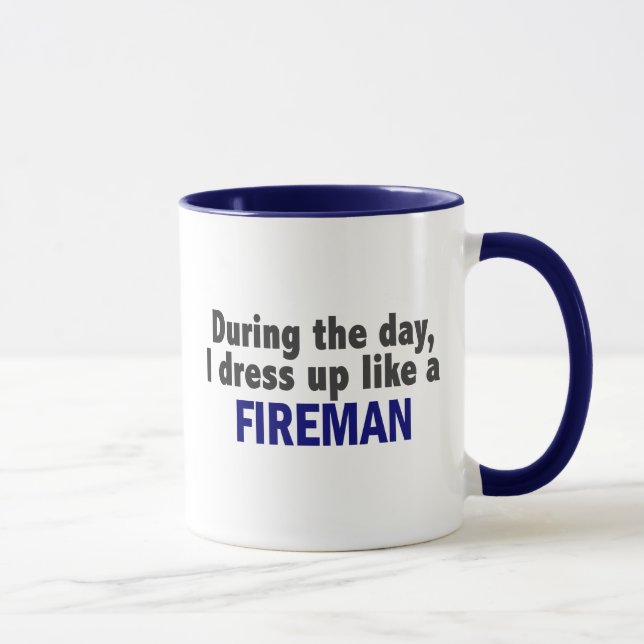 Fireman During The Day Mug (Right)