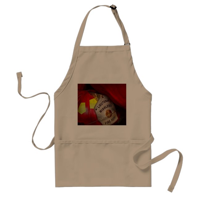 Fireman - Everyone loves red Standard Apron (Front)