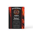 Fireman Fire Badge Firefighter Retirement  Party