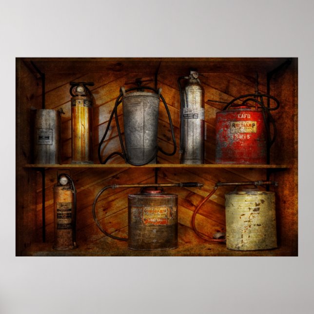Fireman - Fire Control Poster (Front)