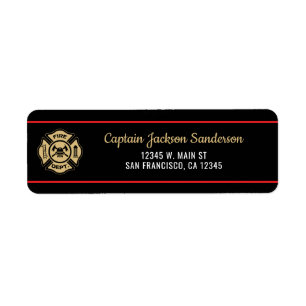 Fireman Fire Department Firefighter Address