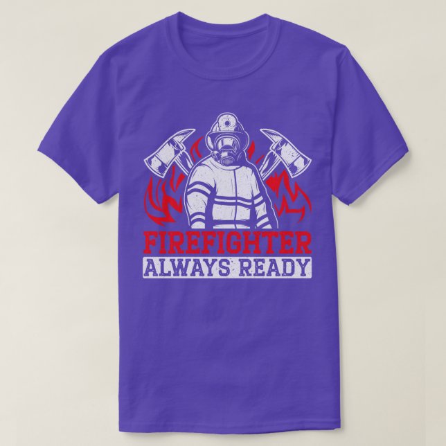 Fireman Fire Rescue Firefighter Firefighting Firet T-Shirt (Design Front)