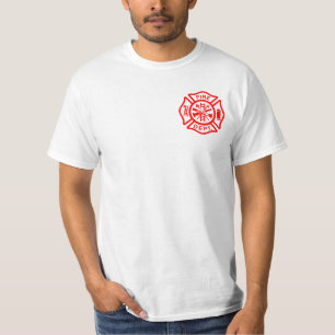 Fireman Firefighter Logo Fire Department T-Shirt