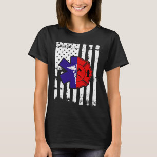 Fireman for all Fire Heros & Red Line Fans Firefi T-Shirt
