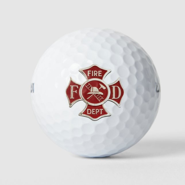 Fireman Golf Balls (Front)