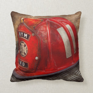 Fireman - Hat - A childhood dream Cushion