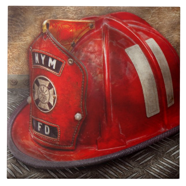 Fireman - Hat - A childhood dream Tile (Front)
