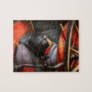 Fireman - Hat - South Plainfield Fire Dept Jigsaw Puzzle