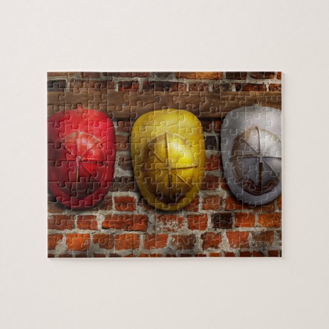 Fireman - Hats - Pick a hat, any hat Jigsaw Puzzle (Horizontal)