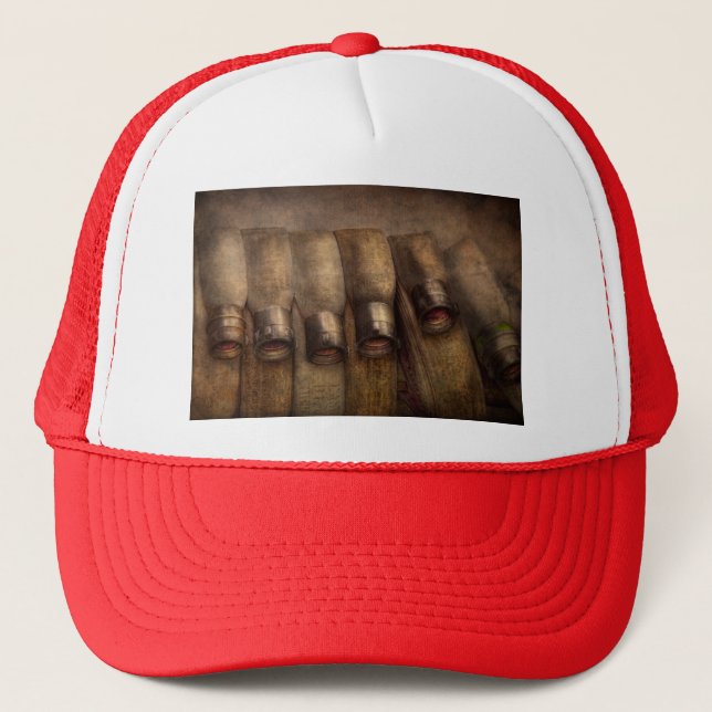 Fireman - Hose - Very important equipment Trucker Hat (Front)