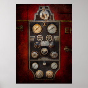 Fireman - Keep an eye on the pressure Poster