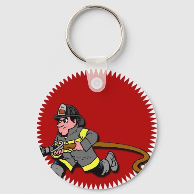 Fireman Key Ring (Front)