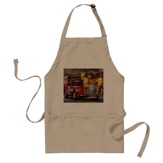 Fireman - Metuchen Fire Department Standard Apron (Front)