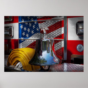 Fireman - Red Hot Poster