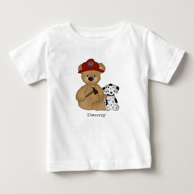 Fireman Teddy T-Shirt (Front)