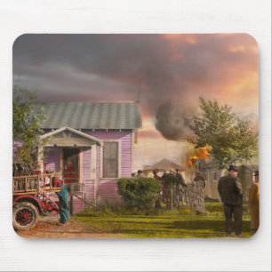 Fireman - Terry MT - Volunteer firefighters 1939 Mouse Mat