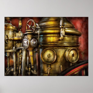 Fireman - The Steam Boiler Poster