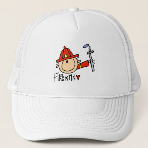 Fireman Trucker Hat