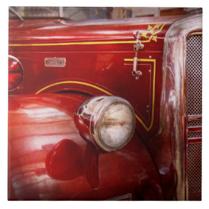 Fireman - Ward La France Tile