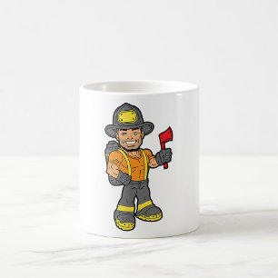 Fireman With An Axe Coffee Mug