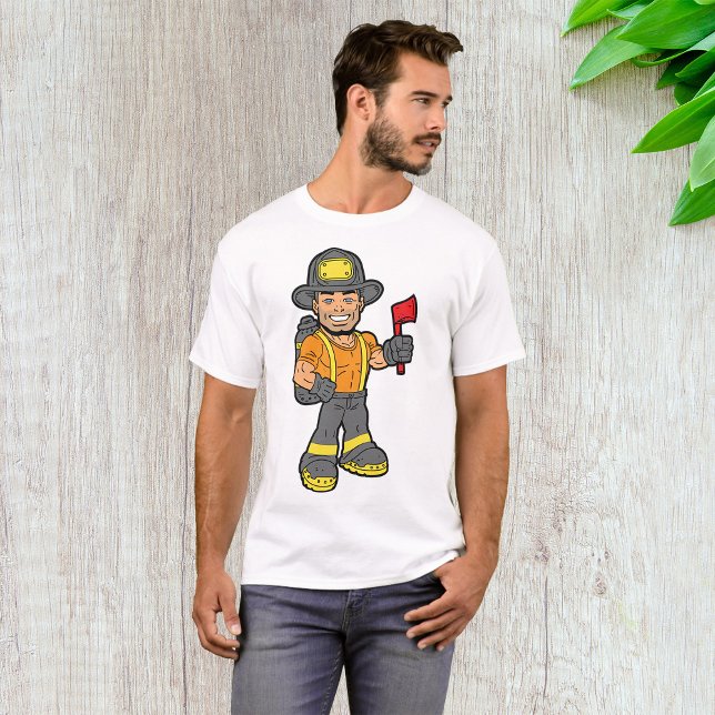 Fireman With An Axe T-Shirt (Creator Uploaded)