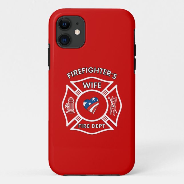 Fireman Wives USA Case-Mate iPhone Case (Back)